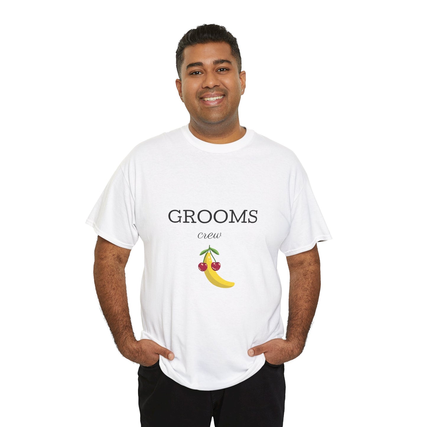 Unisex Heavy Cotton Tee - GROOM's crew