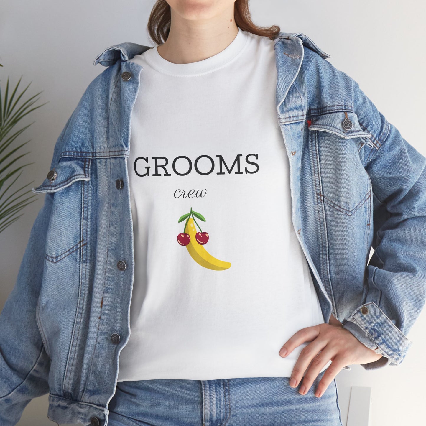 Unisex Heavy Cotton Tee - GROOM's crew